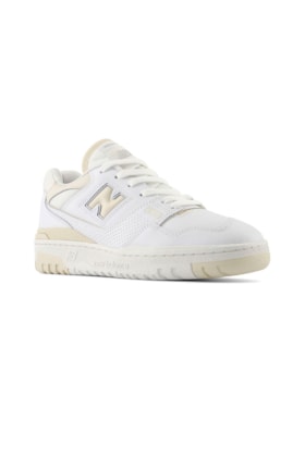 Tênis New Balance 550 Branco/Amarelo BBW550BK