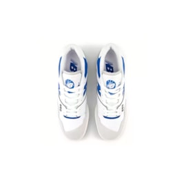 Tenis New Balance 550 Branco/Azul/Cinza BB550ESA