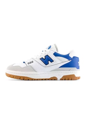 Tenis New Balance 550 Branco/Azul/Cinza BB550ESA