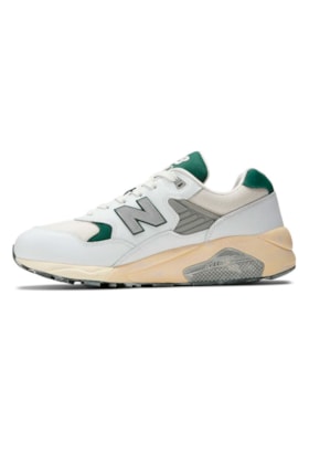 Tenis New Balance 580 MT580RCA Masculino Branco/Verde