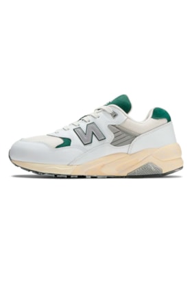 Tenis New Balance 580 MT580RCA Masculino Branco/Verde