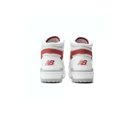 Tenis New Balance 650 BB650RWF Masculino Branco/Vermelho Escuro