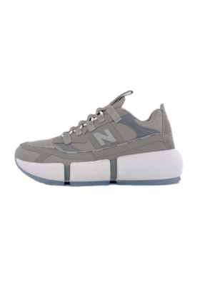 Tênis New Balance MSVRCJSD Jaden Smith Vision Racer Cinza/Branco Tênis New Balance MSVRCJSD Jaden Smith Vision Racer Cinza/Branco