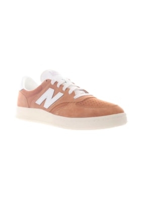 Tenis New Balance T500 Masculino Marrom/Branco CT500CI