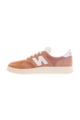 Tenis New Balance T500 Masculino Marrom/Branco CT500CI