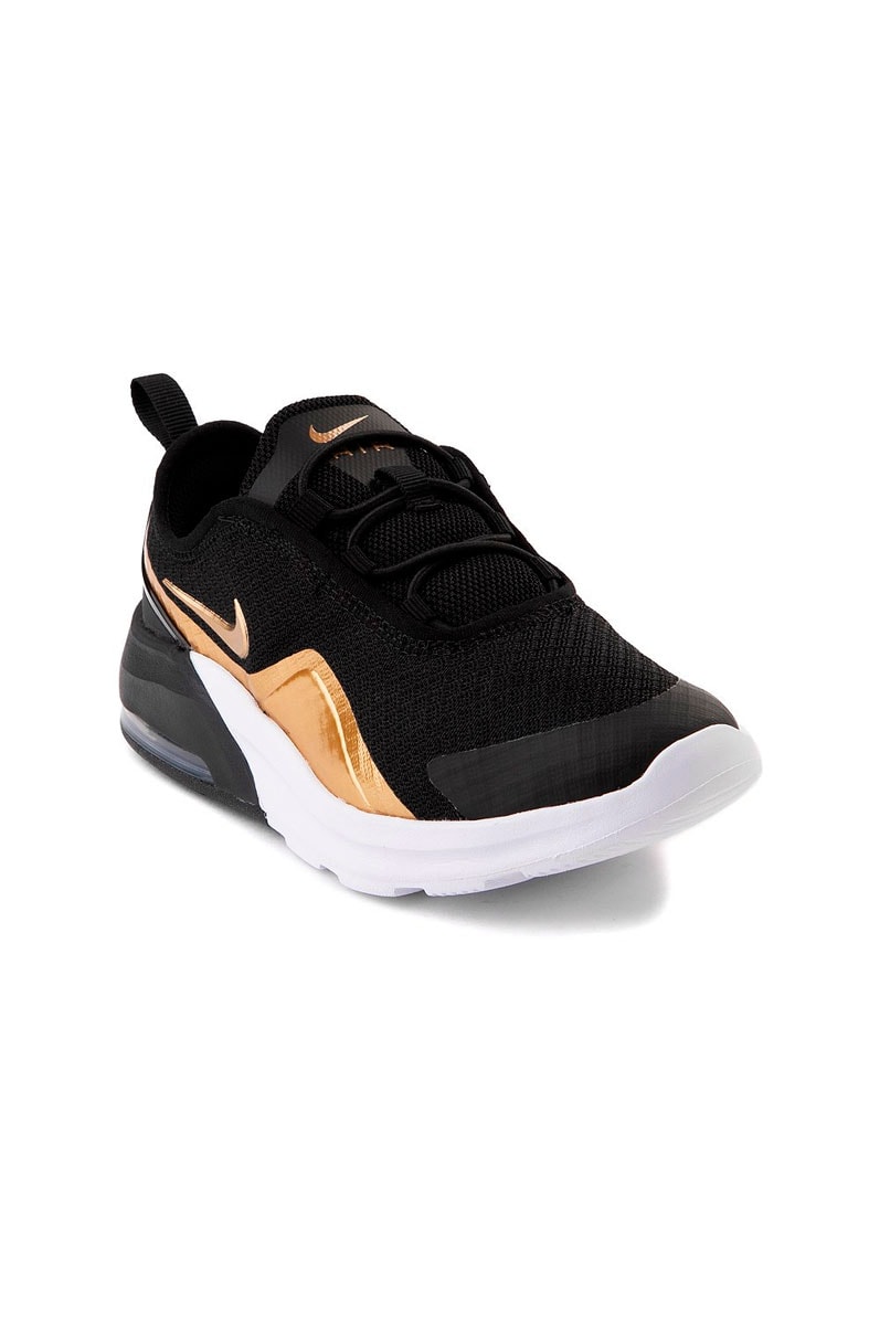 Nike air max preto e hot sale dourado feminino