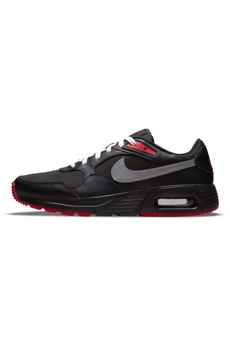 Nike air max preto e vermelho sale