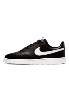 Tenis NIKE Court Vision Lo Preto/Branco Tenis NIKE Court Vision Lo Preto/Branco
