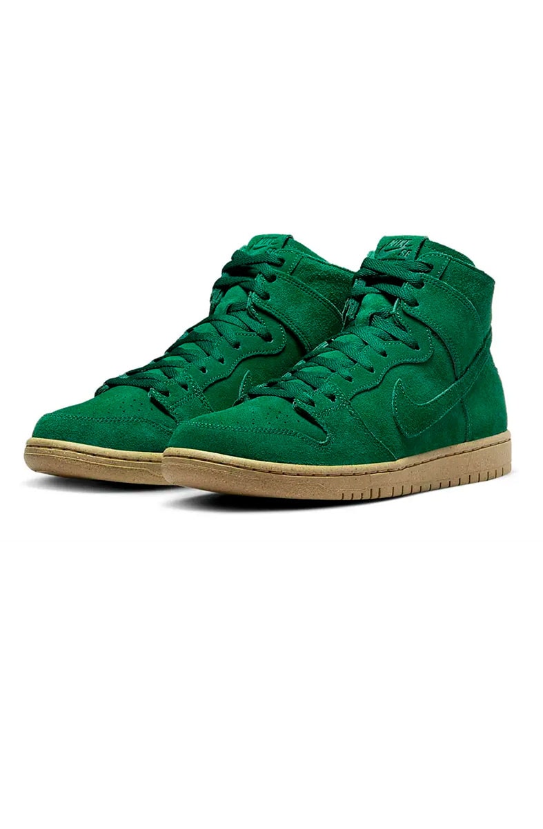 Nike sb best sale dunk high suede