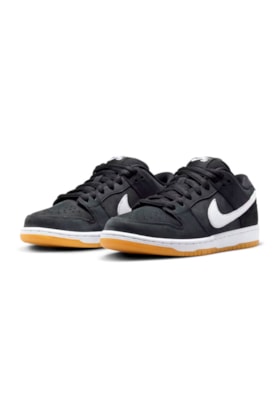 Tênis Nike SB Dunk Low Pro Iso Black White Gum CD2563-006