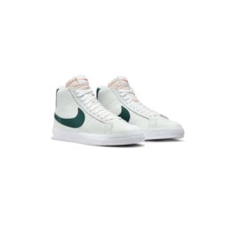 Tênis Nike SB Zoom Blazer MID ISO Branco/Verde DR9092-100