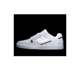 Tenis OUS 2K Essencial Branco/Bordo 350043-01