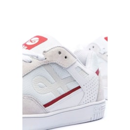 Tenis OUS 2K Essencial Branco/Bordo 350043-01