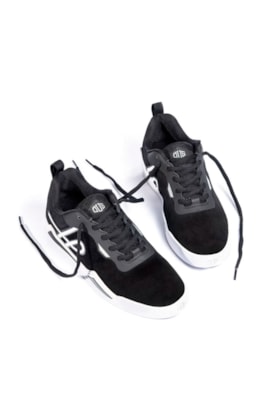 Tenis OUS Arquitetônico Essencial Preto/Branco/Cinza