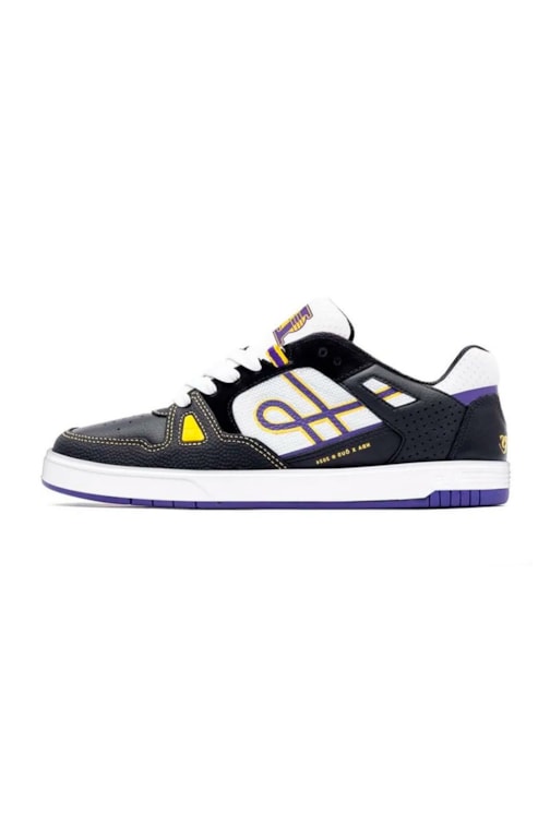 Tenis OUS Imperial 2k NBA Los Angeles Lakers Preto/Amarelo/Roxo 350043-21