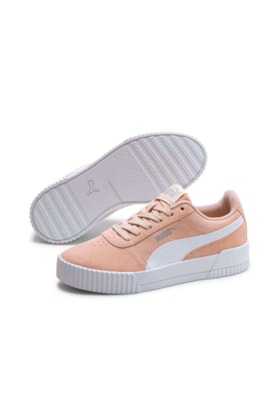 Tênis Puma Carina BDP Feminino Granola/Branco 375564-55