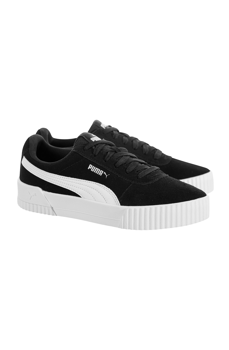 puma carina preto e branco