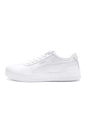 Tenis Puma Carina L BDP Feminino Branco/Prata