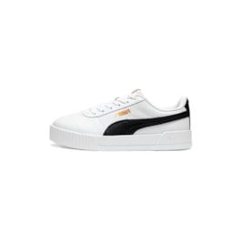 Tênis Puma Carina L BDP Feminino Branco/Preto