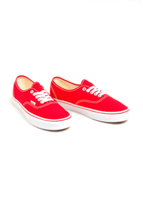 Tênis Vans Authentic Vermelho/Branco V1002000450005