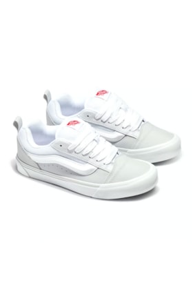 Tênis Vans Knu Skool Retro Cinza/Branco VN0009QCYF9