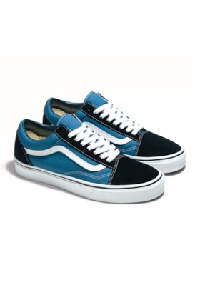 Tênis Vans Old Skool Azul/Branco V1002001070004