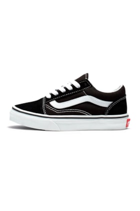 Tênis Vans Old Skool Infantil Preto/Branco V1001100170001