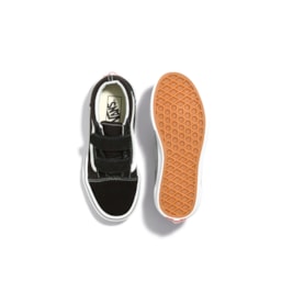 Tênis Vans Old Skool Infantil Velcro Preto/Branco V1001100190001