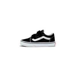 Tênis Vans Old Skool Infantil Velcro Preto/Branco V1001100190001