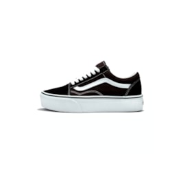 Tênis Vans Old Skool Plataforma Preto/Branco V1002001070011