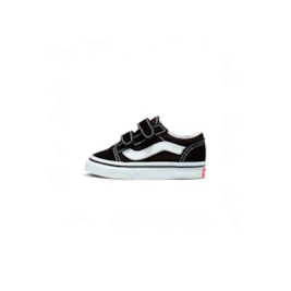 Tênis Vans Old Skool Velcro Infantil Preto/Branco V1001200210001