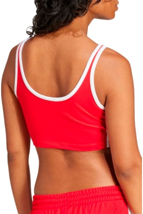Top Adidas Adicolor 3-stripes Vermelho/Branco