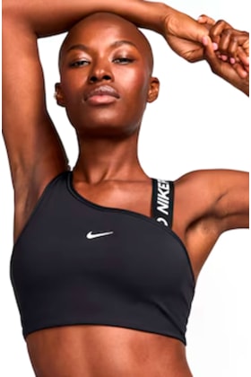 Top Nike Pro Swoosh Feminino Preto