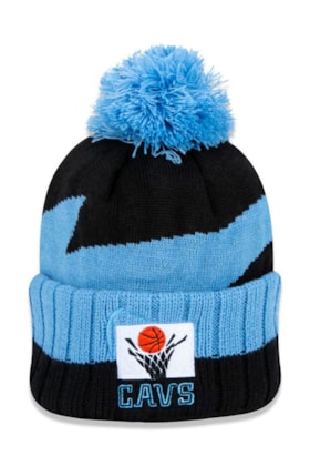 Touca Gorro New Era Cleveland Cavaliers Nba Global Collection Azul/Preto Touca Gorro New Era Cleveland Cavaliers Nba Global Collection Azul/Preto