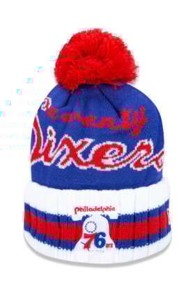 Touca Gorro New Era Philadelphia 76Ers Nba Global Collection Azul/Vermelho Touca Gorro New Era Philadelphia 76Ers Nba Global Collection Azul/Vermelho